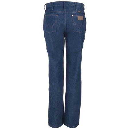 Wrangler Jeans: Men's Rigid Indigo 0936 DEN Cowboy Cut Slim Fit Jeans 6 Wrangler Jeans: Men's Rigid Indigo 0936 DEN Cowboy Cut Slim Fit Jeans - Image 4
