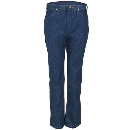 Wrangler Jeans: Men's Rigid Indigo 0936 DEN Cowboy Cut Slim Fit Jeans 4 Wrangler Jeans: Men's Rigid Indigo 0936 DEN Cowboy Cut Slim Fit Jeans - Image 2