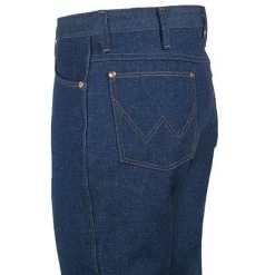 Wrangler Jeans: Men's Rigid Indigo 0936 DEN Cowboy Cut Slim Fit Jeans 8 Wrangler Jeans: Men's Rigid Indigo 0936 DEN Cowboy Cut Slim Fit Jeans -Work Clothes Discount Store 936den wranglerl 01