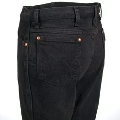 Wrangler Jeans: Men's Black Chocolate 0936 KCL Cowboy Cut Slim Fit Jeans -Work Clothes Discount Store 936kcl wranglerl 01