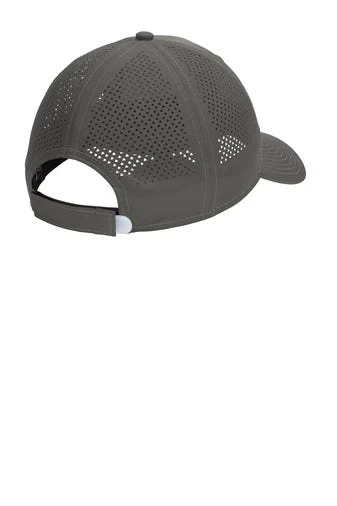 New Era Hats: Men's NE406 GA Graphite Perforated Performance Cap 4 New Era Hats: Men's NE406 GA Graphite Perforated Performance Cap - Image 2
