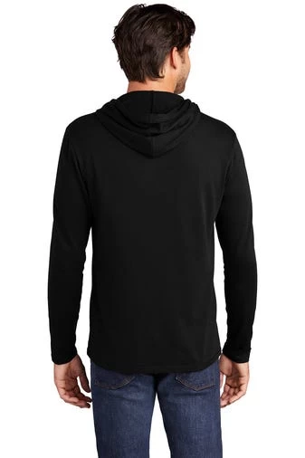 District Sweatshirts: Men's DT571 BLK Black Featherweight French Terry Hoodie 6 District Sweatshirts: Men's DT571 BLK Black Featherweight French Terry Hoodie - Image 4