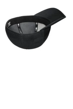 New Era Hats: Men's NE1091 BLKC Black Camo Tonal Stretch Tech Mesh Cap -Work Clothes Discount Store 9779 blackcamo 4 ne1091blackcamoflatinside 337w