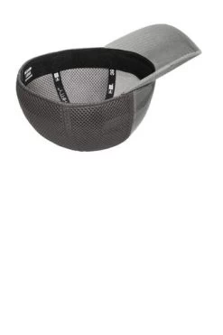 New Era Hats: Men's NE1091 RGCG Rainstorm Grey Camo Graphite Tonal Stretch Tech Mesh Cap -Work Clothes Discount Store 9779 rnstgycagra 4 ne1091rnstgycagraflatinside 337w