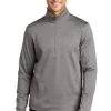 Port Authority Sweatshirts: Men's F248 GGH Gusty Grey Heather Diamond 1/4 Zip Pull Over 2 Port Authority Sweatshirts: Men's F248 GGH Gusty Grey Heather Diamond 1/4 Zip Pull Over -Work Clothes Discount Store 9820 gustygreyhth 1 f248gustygreyhthmodelfront 337w