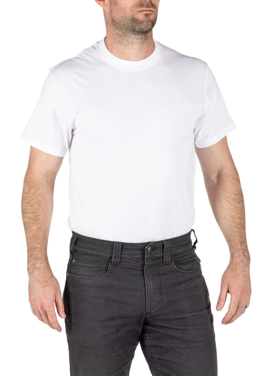 5.11 Tactical Shirts: Men's 40016 010 Utilit-T 3 Pack White Cotton Shirt 3 5.11 Tactical Shirts: Men's 40016 010 Utilit-T 3 Pack White Cotton Shirt