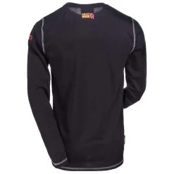 Ariat Work FR Shirts: Men's Polartec FR 10014892 Black Baselayer Shirt -Work Clothes Discount Store ariat 10014892 blk b 01