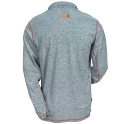Ariat Shirts: Men's 10014377 Grey Flame-Resistant Polartec Quarter-Zip Shirt