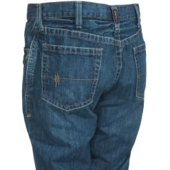 Ariat Jeans: Men's 10012552 Flame-Resistant Boot Cut Flint M4 Low Rise Jeans -Work Clothes Discount Store ariat fr missed l 01 1