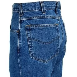 Carhartt Jeans: Men's B18 DST Stonewash Denim Traditional Fit Jeans -Work Clothes Discount Store b18stw carharttl 01 1