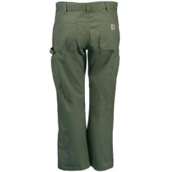 Carhartt Pant: B324 ARG Men's Army Green Relaxed Fit Dungarees