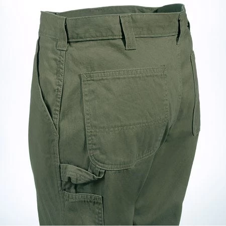 Carhartt Pant: B324 ARG Men's Army Green Relaxed Fit Dungarees 5 Carhartt Pant: B324 ARG Men's Army Green Relaxed Fit Dungarees - Image 3