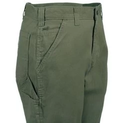 Carhartt Pant: B324 ARG Men's Army Green Relaxed Fit Dungarees 9 Carhartt Pant: B324 ARG Men's Army Green Relaxed Fit Dungarees -Work Clothes Discount Store b324arg carharttr 01