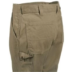 Carhartt Pants: Men's B324 DKH Dark Khaki Relaxed Fit Cotton Pants -Work Clothes Discount Store b324dkh carharttl 01