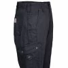 Carhartt Pants: Men's B342 BLK Black Ripstop Cotton Cargo Work Pants