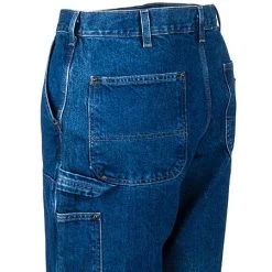 Carhartt Jeans: Men's B73 DST Double Front Logger Heavyweight Loose Fit Utility Jeans -Work Clothes Discount Store b73dst carharttl 01