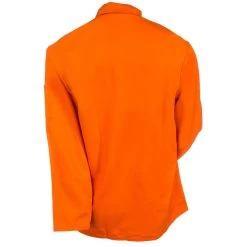 Black Stallion Jackets: Men's FO9 30C Orange High-Visibility Flame-Resistant Welding Jacket