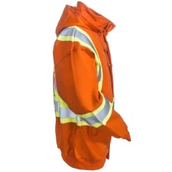 Black Stallion FR Sweatshirts: JF1332 OR Hi Vis Orange TruGuard Sweatshirt -Work Clothes Discount Store black stallion jf1332 or r 01