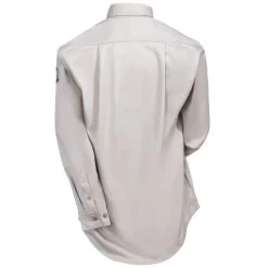 Black Stallion Shirts: Men's WF2110 ST Flame-Resistant TruGuard 300 FR Khaki Long-Sleeve Button-Down Shirt