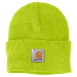 Carhartt Hats: Lime Green High Visibility Watch Hat A18 BLM