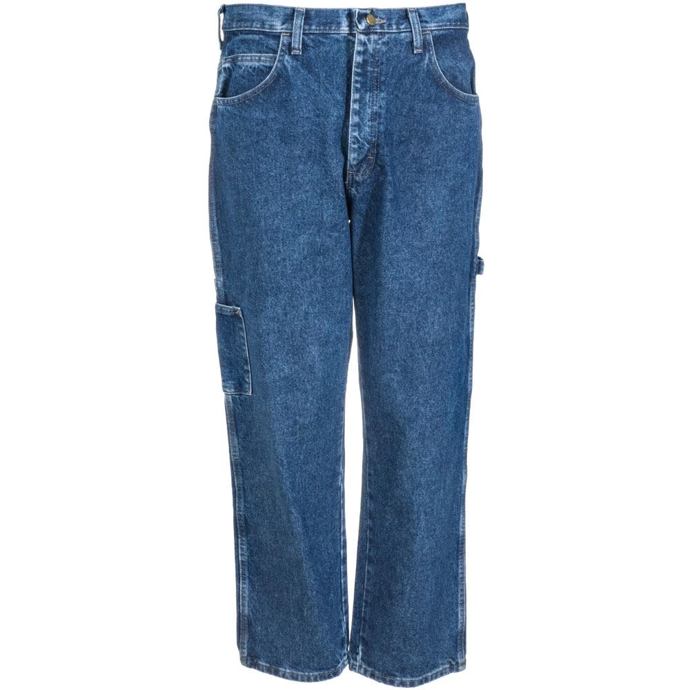 Bulwark Jeans: Men's PEJ8 SW Flame-Resistant Heavyweight Denim FR Dungarees 4 Bulwark Jeans: Men's PEJ8 SW Flame-Resistant Heavyweight Denim FR Dungarees - Image 2