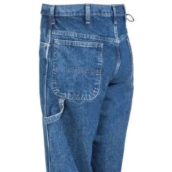 Bulwark Jeans: Men's PEJ8 SW Flame-Resistant Heavyweight Denim FR Dungarees 8 Bulwark Jeans: Men's PEJ8 SW Flame-Resistant Heavyweight Denim FR Dungarees -Work Clothes Discount Store bulwark pej8sw l 01