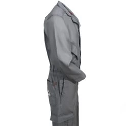 Bulwark Coveralls: Men's QC10 GY IQ Series Endurance FR Grey Premium Coveralls