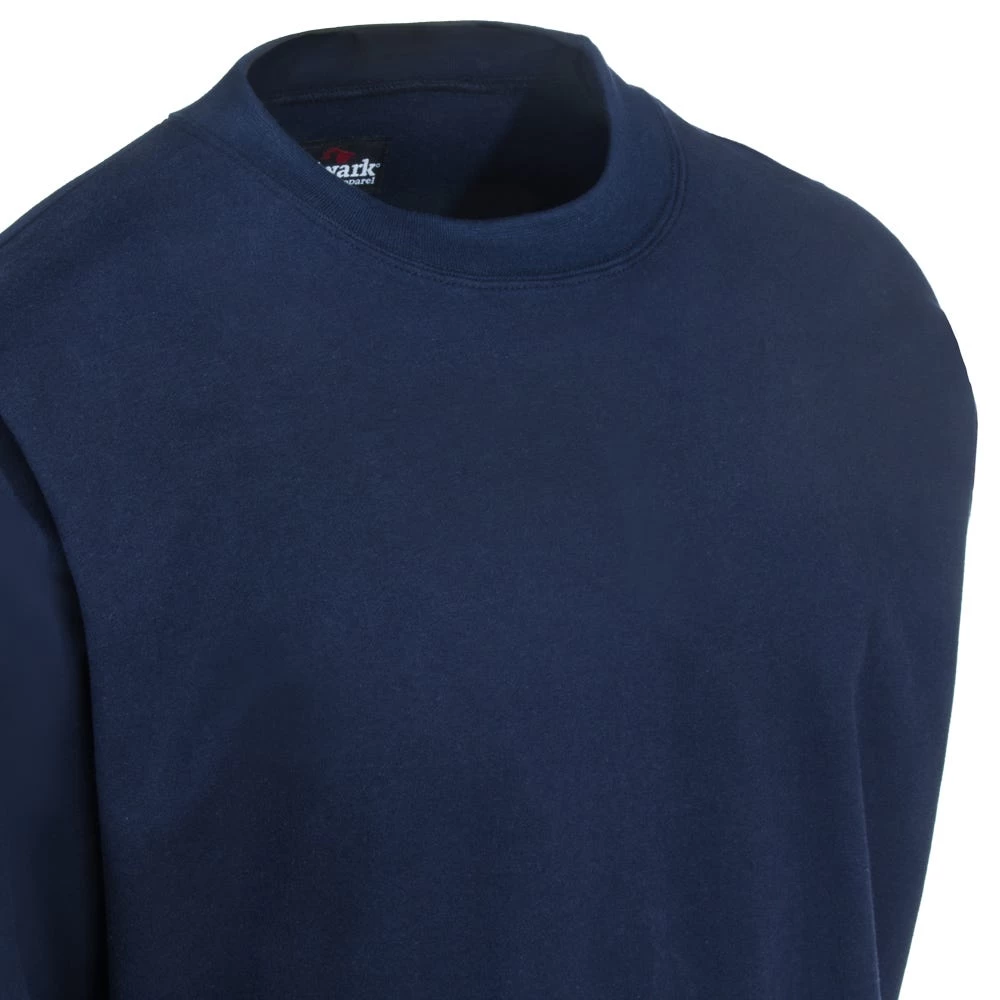 Bulwark Sweatshirts: Men's SEC2 NV Flame-Resistant Navy Blue Crewneck 3 Bulwark Sweatshirts: Men's SEC2 NV Flame-Resistant Navy Blue Crewneck