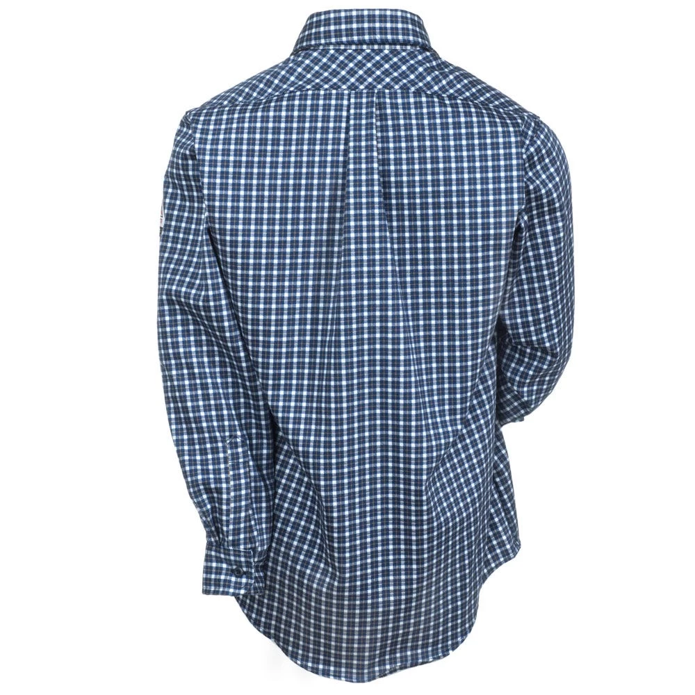 Bulwark Shirts: Men's SLD6 NK Flame-Resistant Long Sleeve Plaid Shirt 3 Bulwark Shirts: Men's SLD6 NK Flame-Resistant Long Sleeve Plaid Shirt