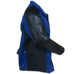 Black Stallion Jackets: Men's Blue BXRB9C PS Flame-Resistant Welding Jacket -Work Clothes Discount Store bxrb9c ps bsxr 01 without flames