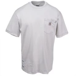 Carhartt Force Shirts: Men's Force Grey 100234 051 Flame Resistant Short Sleeve Shirt 7 Carhartt Force Shirts: Men's Force Grey 100234 051 Flame Resistant Short Sleeve Shirt -Work Clothes Discount Store carhartt 100234 051 f 01