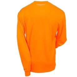 Carhartt Force Shirts: Men's Force Orange 100494 824 High Visibility Work Shirt -Work Clothes Discount Store carhartt 100494824 b 01