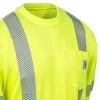 Carhartt Force Shirts: Men's Lime 100496 323 Hi Vis Class 3 Force Long Sleeve Shirt -Work Clothes Discount Store carhartt 100496323 cd 01