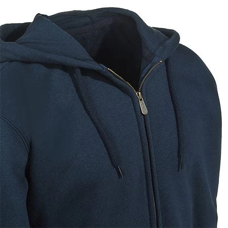 Carhartt Sweatshirts: Men's Navy Blue Water Repellent 100614 472 Zip Sweatshirt 4 Carhartt Sweatshirts: Men's Navy Blue Water Repellent 100614 472 Zip Sweatshirt - Image 2