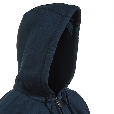 Carhartt Sweatshirts: Men's Navy Blue Water Repellent 100614 472 Zip Sweatshirt 6 Carhartt Sweatshirts: Men's Navy Blue Water Repellent 100614 472 Zip Sweatshirt - Image 4