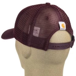 Carhartt Caps: Dunmore Canvas 101195 614 Port Hat -Work Clothes Discount Store carhartt 101195 614 b 01