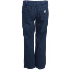 Carhartt Jeans: Men's 101483 968 Dark Blue Bedrock Relaxed Fit Holter Jeans -Work Clothes Discount Store carhartt 101483 968 b 01