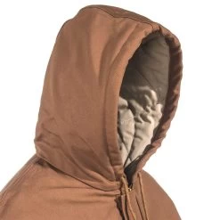 Carhartt Jackets: Men's Cotton Duck 101621 211 Flame Resistant Active Jacket -Work Clothes Discount Store carhartt 101621 211 h 01