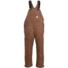 Carhartt Overalls: Men's 101626 211 FR Quilt Lined Cotton Duck Bib Overalls
