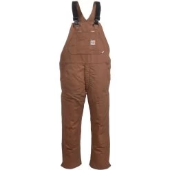 Carhartt Overalls: Men's 101626 211 FR Quilt Lined Cotton Duck Bib Overalls