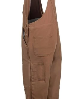 Carhartt Overalls: Men's 101626 211 FR Quilt Lined Cotton Duck Bib Overalls -Work Clothes Discount Store carhartt 101626 211 l 01 1 1