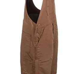 Carhartt Overalls: Men's 101626 211 FR Quilt Lined Cotton Duck Bib Overalls -Work Clothes Discount Store carhartt 101626 211 r 01 1 1