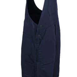 Carhartt Overalls: Men's 101627 410 Navy Blue FR Cotton Duck Bib Overalls -Work Clothes Discount Store carhartt 101626 410 r 01