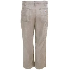 Carhartt Pants: Men's 102291 232 Tan Rigby Rugged Flex Dungarees