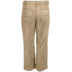 Carhartt Pants: Men's Rugged Flex 102291 253 Dark Khaki Dungarees