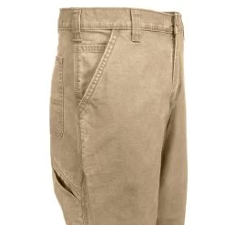 Carhartt Pants: Men's Rugged Flex 102291 253 Dark Khaki Dungarees -Work Clothes Discount Store carhartt 102291 253 r 01 1