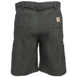 Carhartt Shorts: Men's 102514 039 Gravel Grey Rugged Flex Rigby Canvas Shorts 9 Carhartt Shorts: Men's 102514 039 Gravel Grey Rugged Flex Rigby Canvas Shorts -Work Clothes Discount Store carhartt 102514 039 b 01