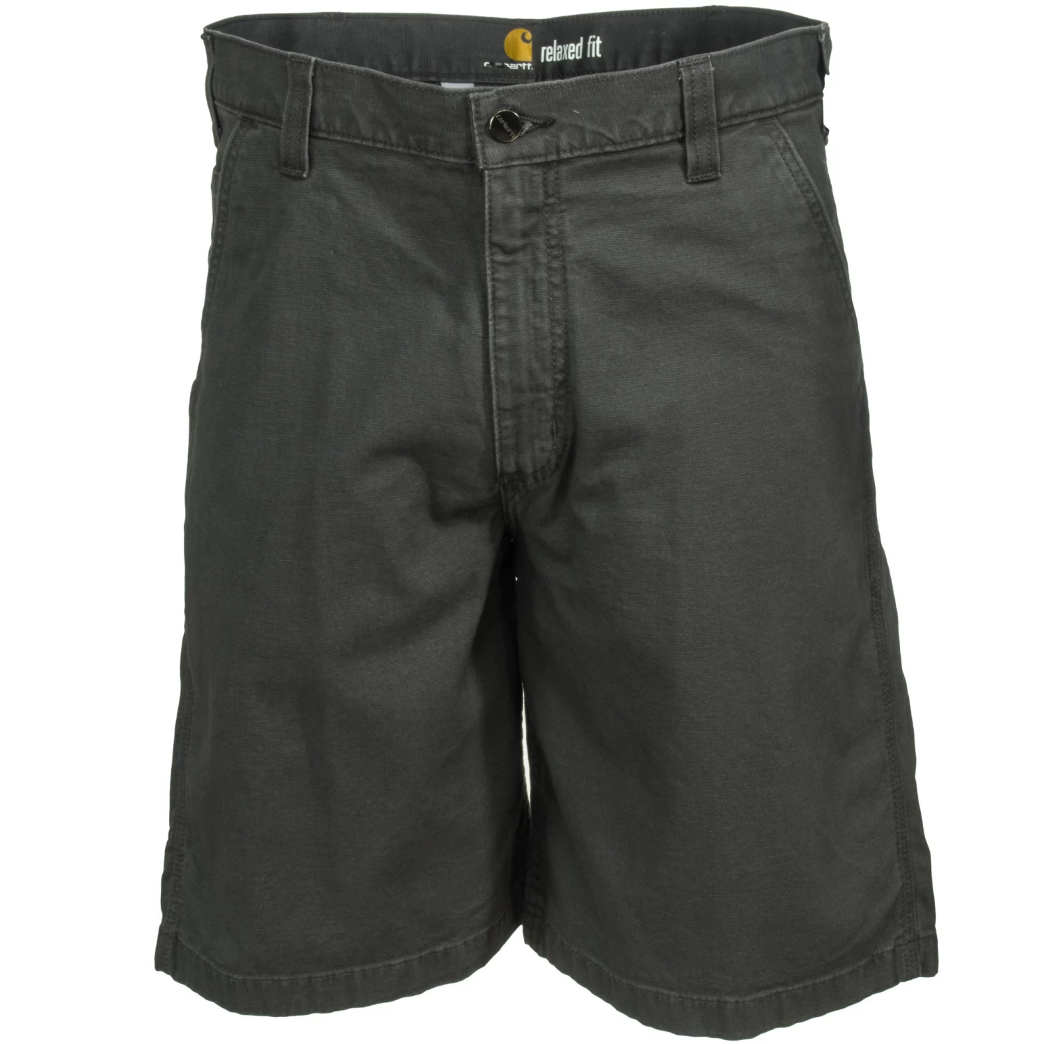 Carhartt Shorts: Men's 102514 039 Gravel Grey Rugged Flex Rigby Canvas Shorts 4 Carhartt Shorts: Men's 102514 039 Gravel Grey Rugged Flex Rigby Canvas Shorts - Image 2