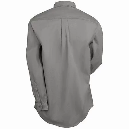 Carhartt Shirts: Men's FRS160 GRY Gray Flame Resistant Twill Shirt 3 Carhartt Shirts: Men's FRS160 GRY Gray Flame Resistant Twill Shirt