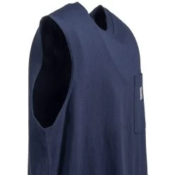 Carhartt Shirts: Men's Navy 100374 412 Workwear Pocket Sleeveless T-Shirt